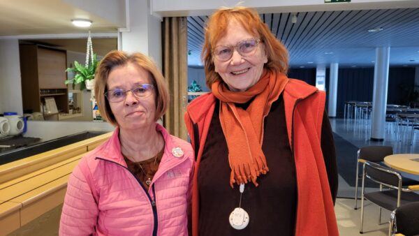 Anne Pajunen vas.ja Marjut Vuotila